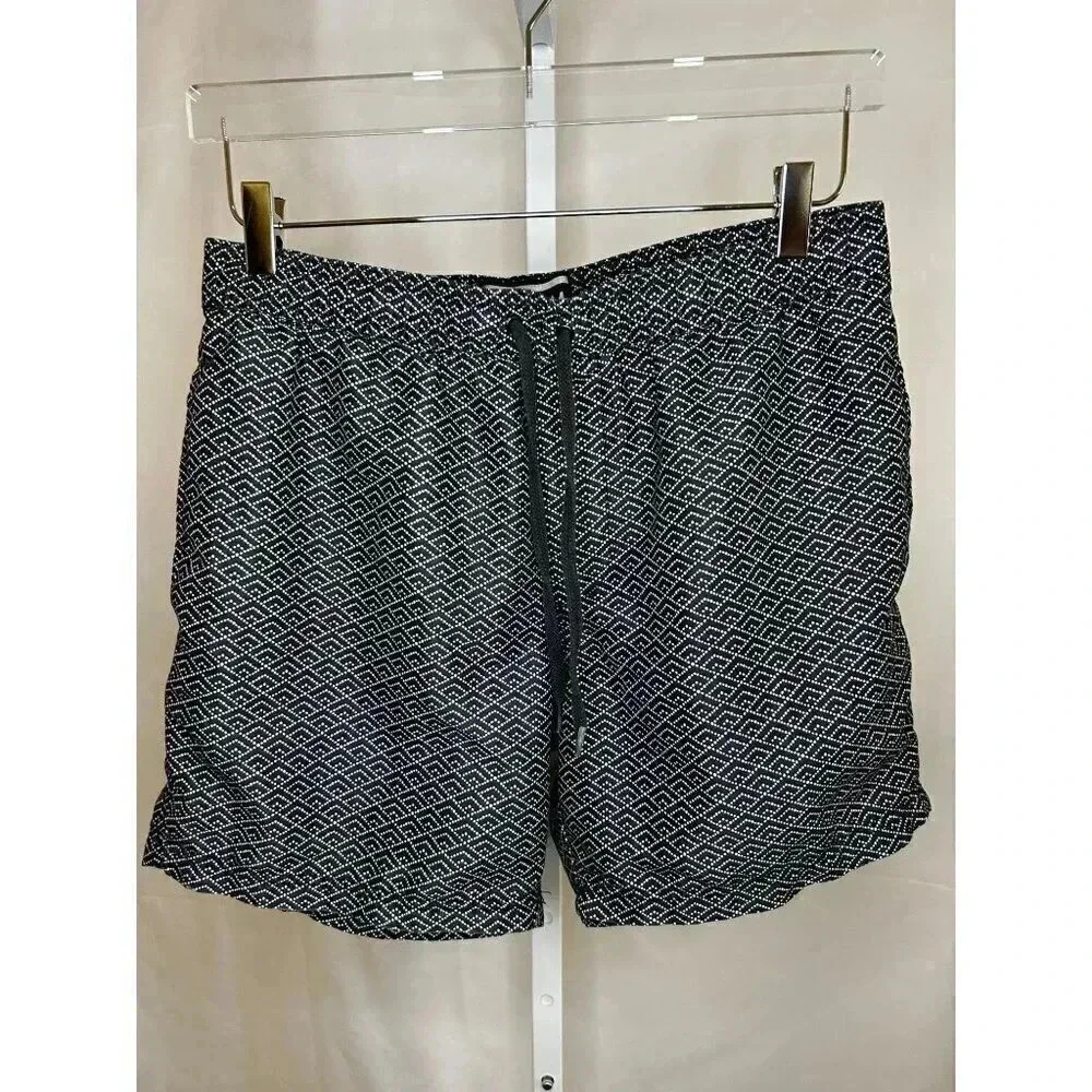 2/$30 SWIM Size 32 Men’s Swim Board Shorts Gray White